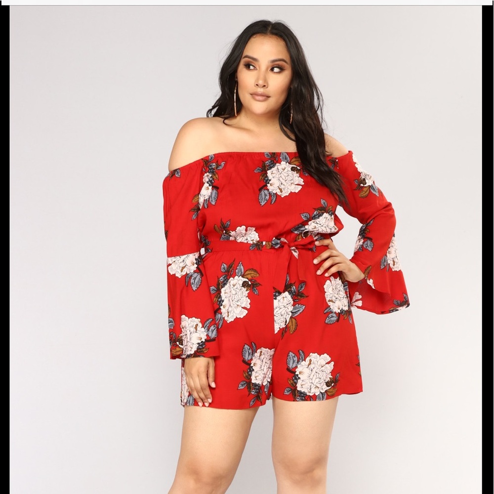 Nature Walk Floral Romper